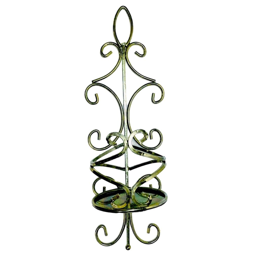 Wall Mounted Pillar Candleholder